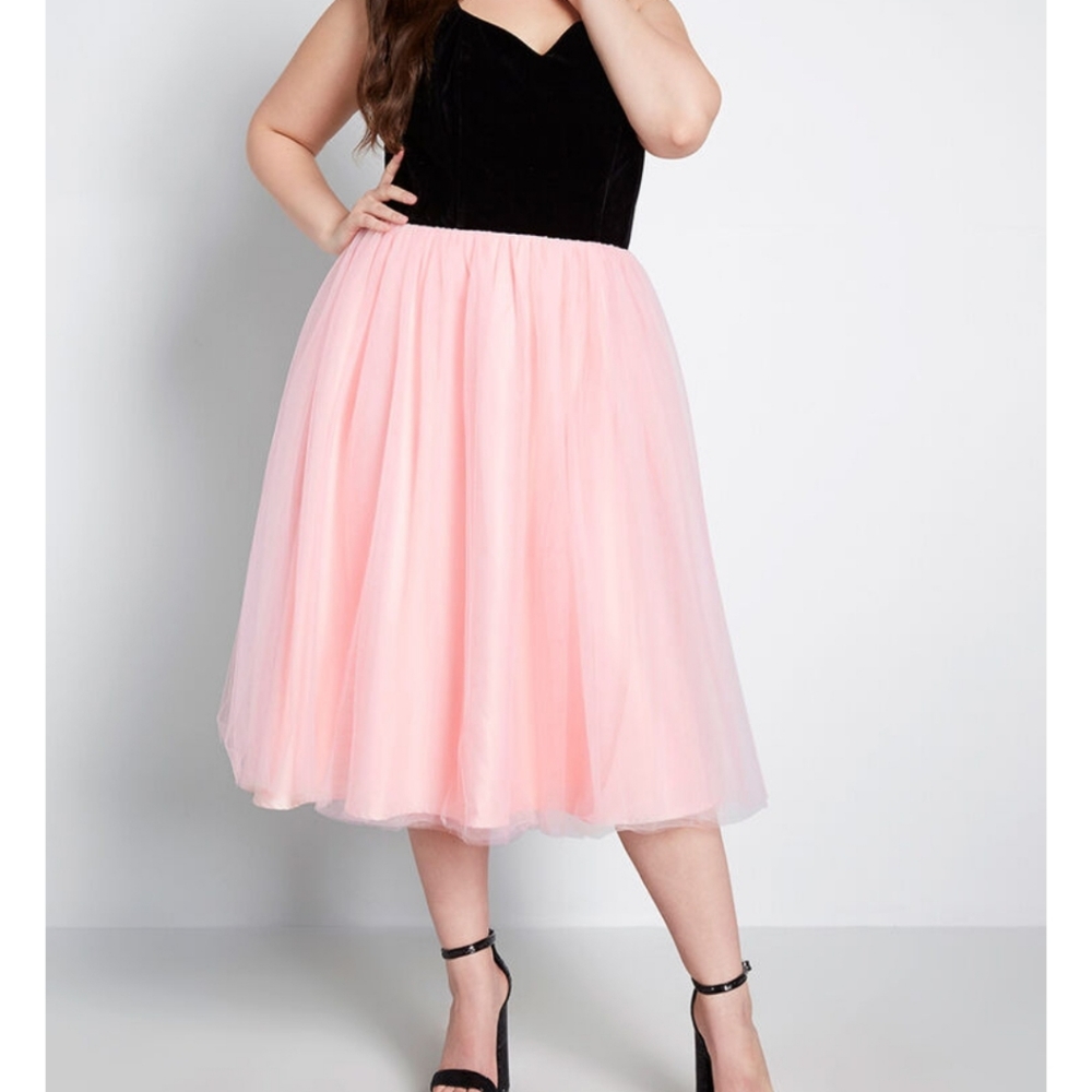 Modcloth retro special occasion dress UK Size 20 prom style